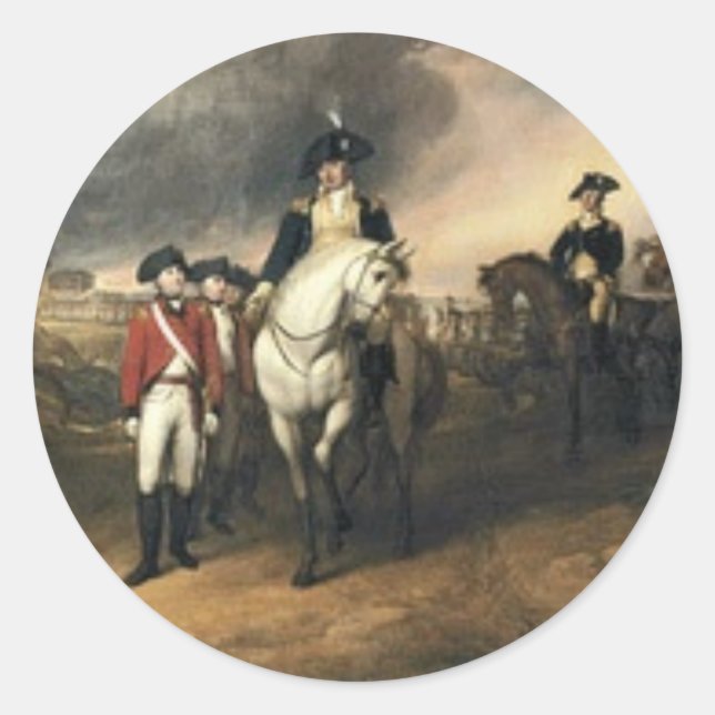 Adesivo Vinheta Revolucionária de Guerra (Frente)