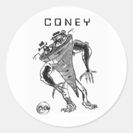Adesivo Vinheta Robot CONEY