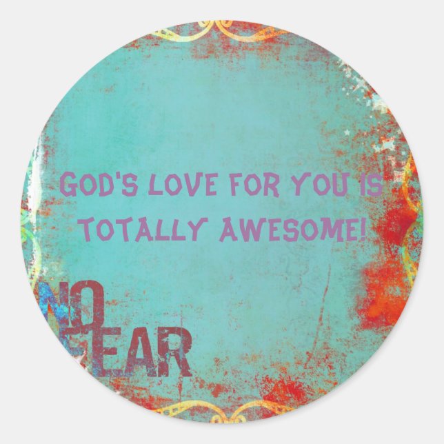 Adesivo Vinheta Sem Medo (Frente)