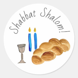 Adesivo Vinheta Shalom Shabbat