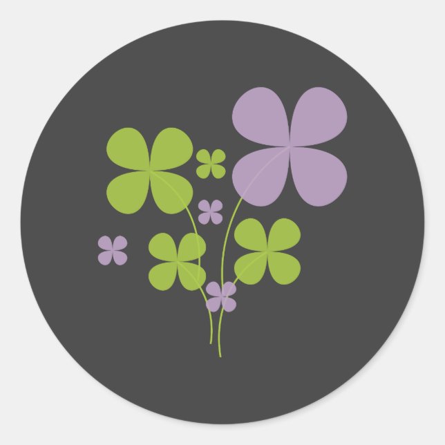 Adesivo Vinheta Shamrock (Frente)