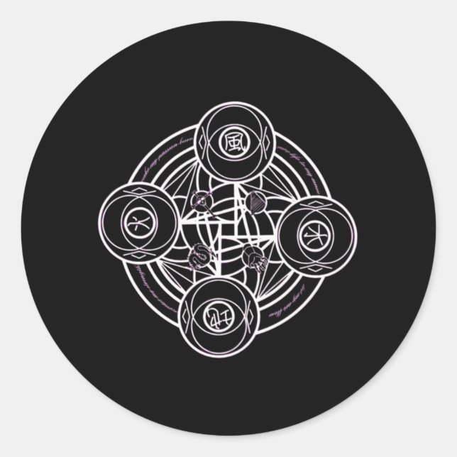 Adesivo Vinheta Sinal Magical (selo)18 (Frente)