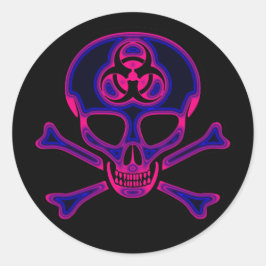 Adesivo Vinheta Skull & Crossbones