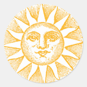 Adesivo Vinheta Sun E Rays