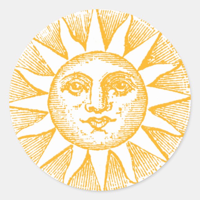 Adesivo Vinheta Sun E Rays (Frente)