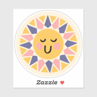 Adesivo Vinheta Sunset