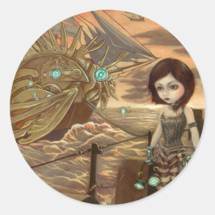 Adesivo Vinheta "Sunset Marítimo"