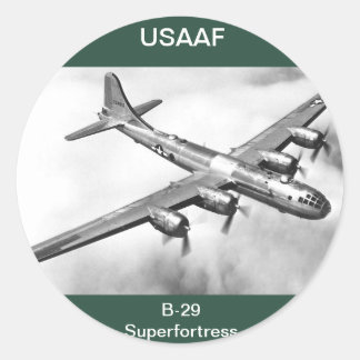 Adesivo Vinheta Superfortaleza USAAF B-29
