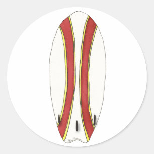 Adesivo Vinheta surfboard
