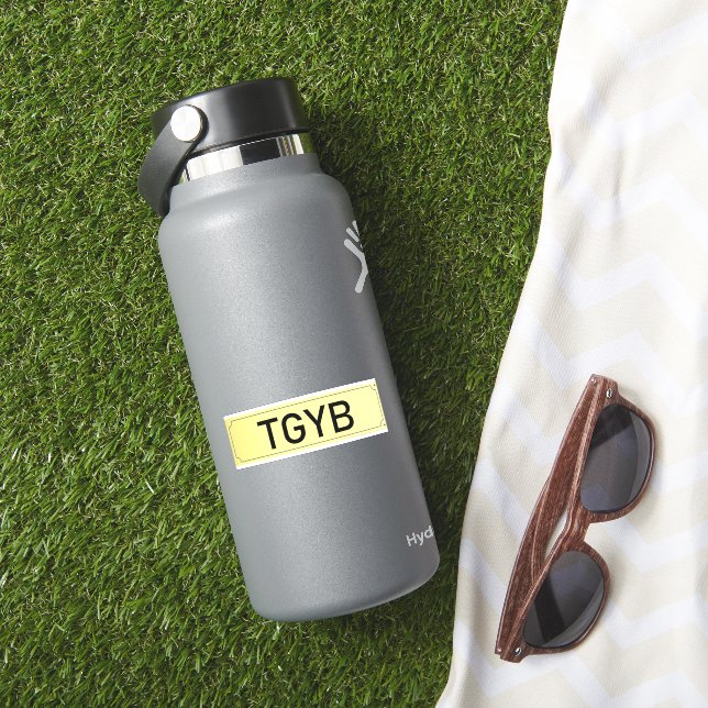 Adesivo Vinheta TGYB (HydroFlask Insitu)