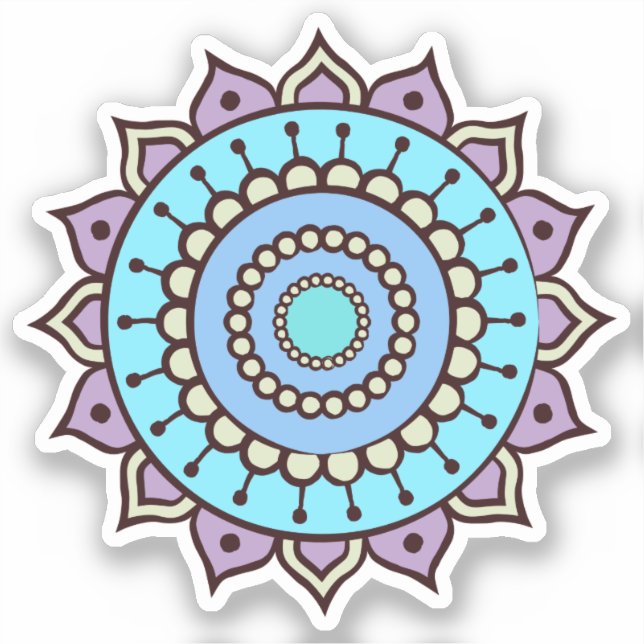 Adesivo Vinheta-Trabalho de arte de-vidro com corte person (Frente)