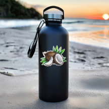 Vinheta Tropical Die-Cut | Vinheta de coco