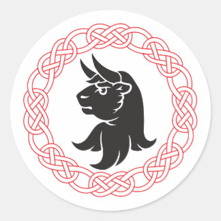 Adesivo Vinheta Turnbull Crest
