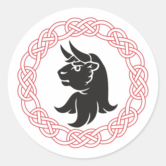 Adesivo Vinheta Turnbull Crest (Frente)