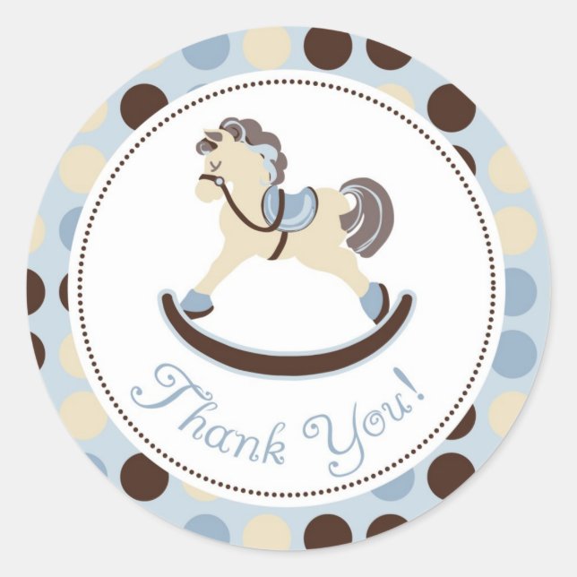 Adesivo Vinheta TY do Cavalo Fogueiro (Frente)