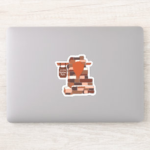 Adesivo Vinheta viagem do Zion National Park