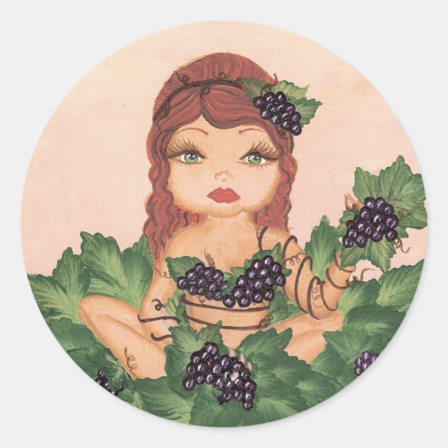 Adesivo Vinheta-Vinha-Vinha-Vinheira-Cutie Quântica (Frente)