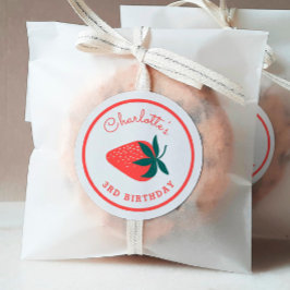 Adesivo Vinheta-Vinheira Vermelha