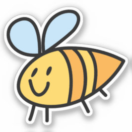 Adesivo Vinheta-Vinho De Corte Personalizado De Abelhas De