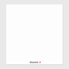 Adesivo Vinheta Vinil de 8" x 8" grande - Adicionar a sua