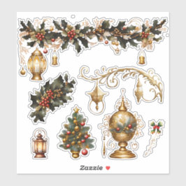 Adesivo Vinheta Vinil de Corte Personalizado do Natal_13