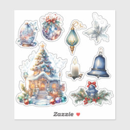 Adesivo Vinheta Vinil de Corte Personalizado do Natal_2