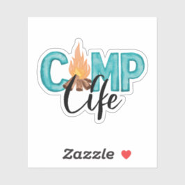 Adesivo Vinheta Vinil do Camp Life