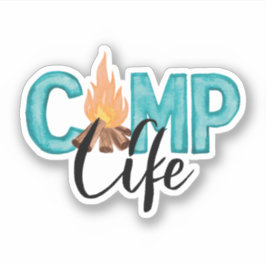 Adesivo Vinheta Vinil do Camp Life