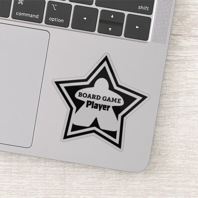 Adesivo Vinheta Vinil do Jogador de Jogo do conselho (Detalhe)