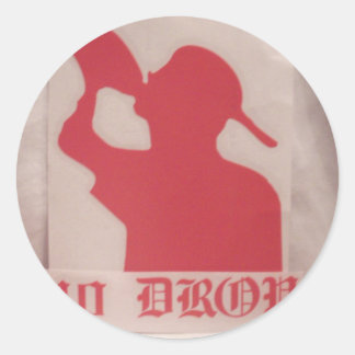 Adesivo Vinheta Vinil do logotipo 40 Drop