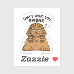 Adesivo Vinheta-Vinil Premium Legendário Esfingx