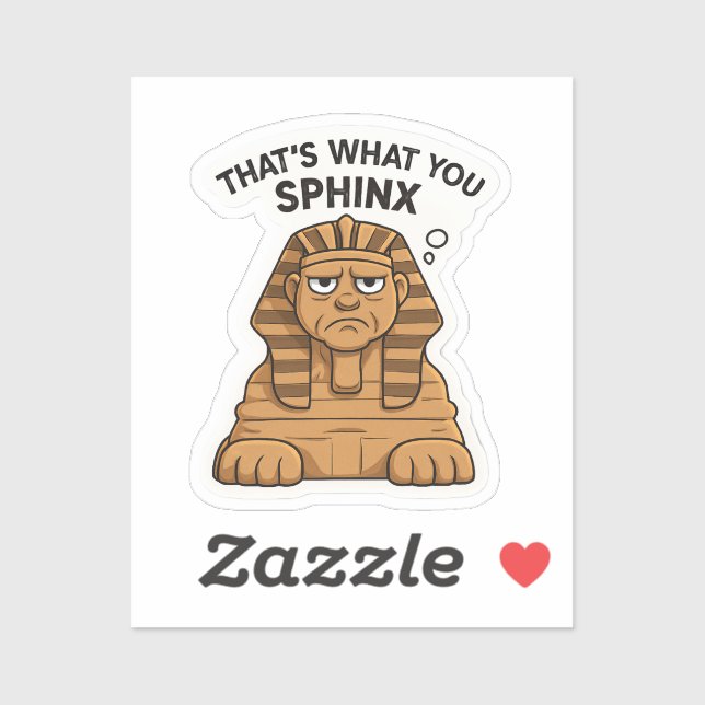 Adesivo Vinheta-Vinil Premium Legendário Esfingx (Folha)