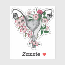 Vinheta-vinil Uteral Floral