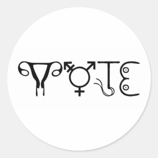 Adesivo Vinheta VOTO