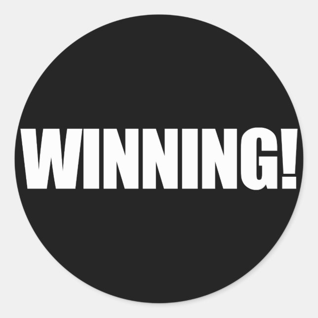 Adesivo Vinheta WINNING (Frente)