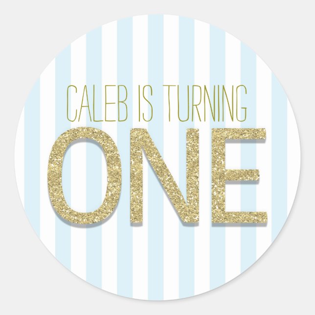 Adesivo Vinhetas a favor do Partido do primeiro aniversari (Frente)