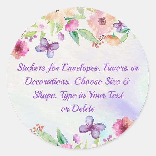 Adesivo Vinhetas bonito, Florais, Personalizadas Em Qualqu (Frente)