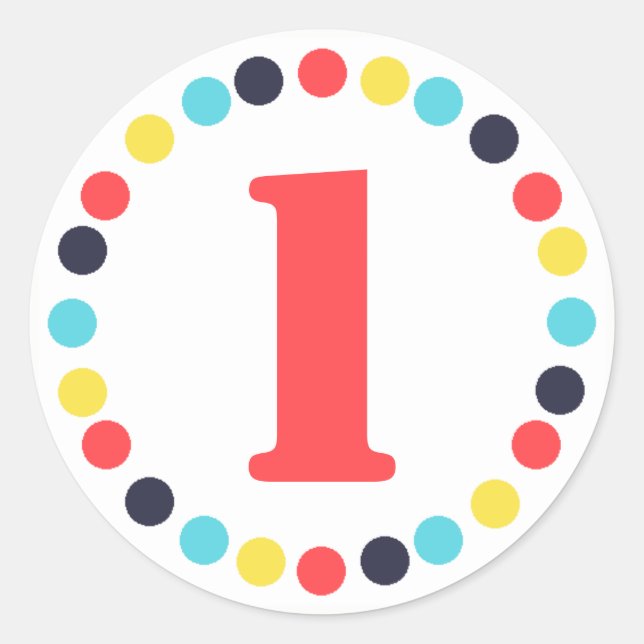 Adesivo Vinhetas Carnavais {Círculo} (Frente)