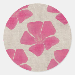 Adesivo Vinhetas da Flor Rosa