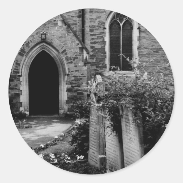 Adesivo Vinhetas da Igreja Spooky (Frente)