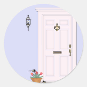 Adesivo Vinhetas da porta frontal