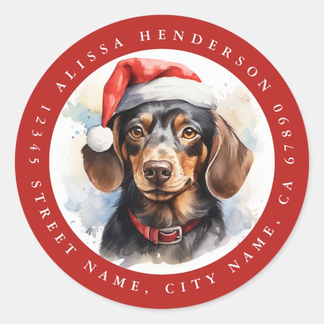 Adesivo Vinhetas da Ronda de Natal (Frente)