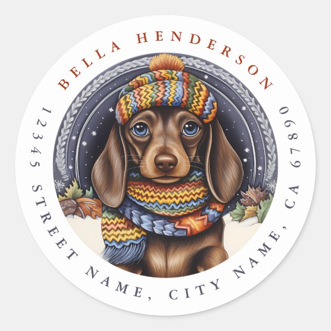 Adesivo Vinhetas da Ronda de Natal (Frente)