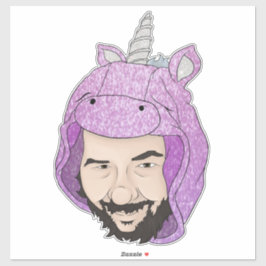 Adesivo Vinhetas de 14" x 14" com corte personalizado, Ext