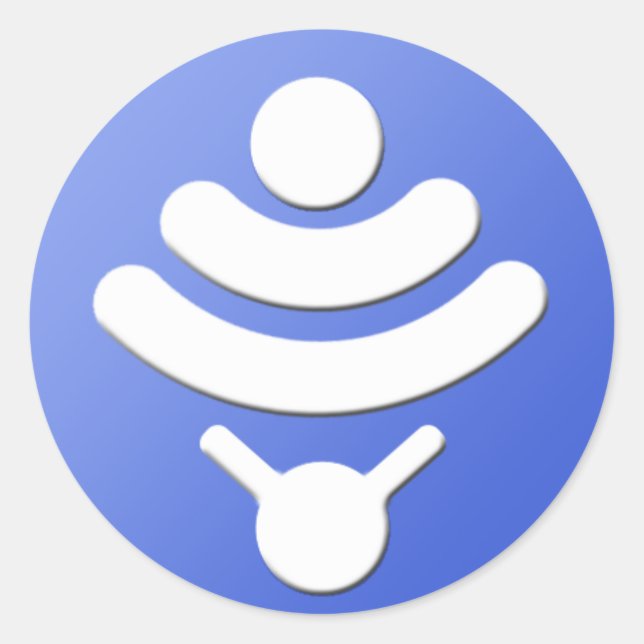 Adesivo Vinhetas de 1/2" do Vistumbler (Frente)