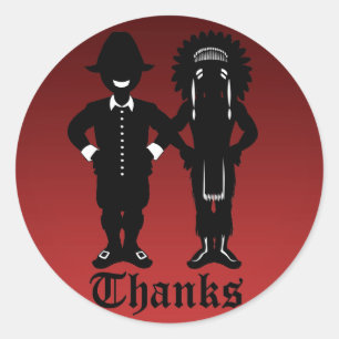 Adesivo Vinhetas de Ação de Graças Personalizados