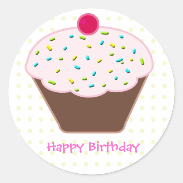 Adesivo vinhetas de aniversário (Frente)