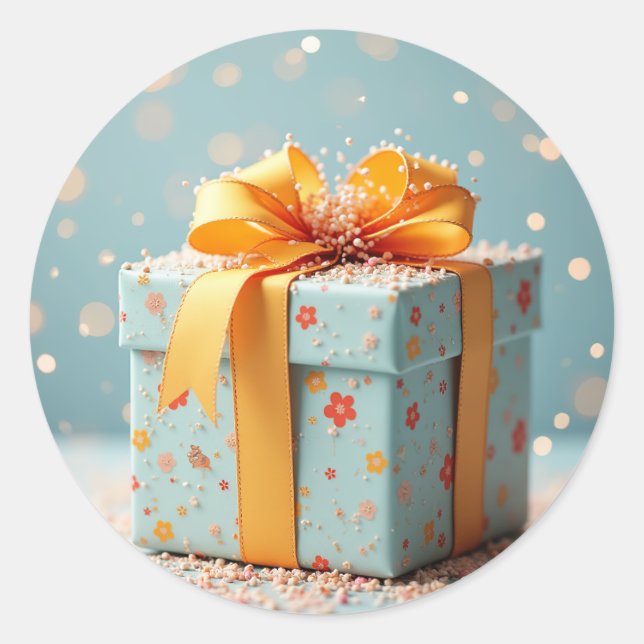 Adesivo vinhetas de aniversário (Frente)