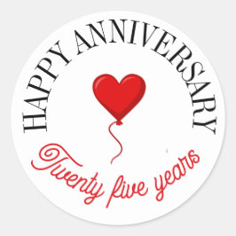 Adesivo Vinhetas de aniversário felizes