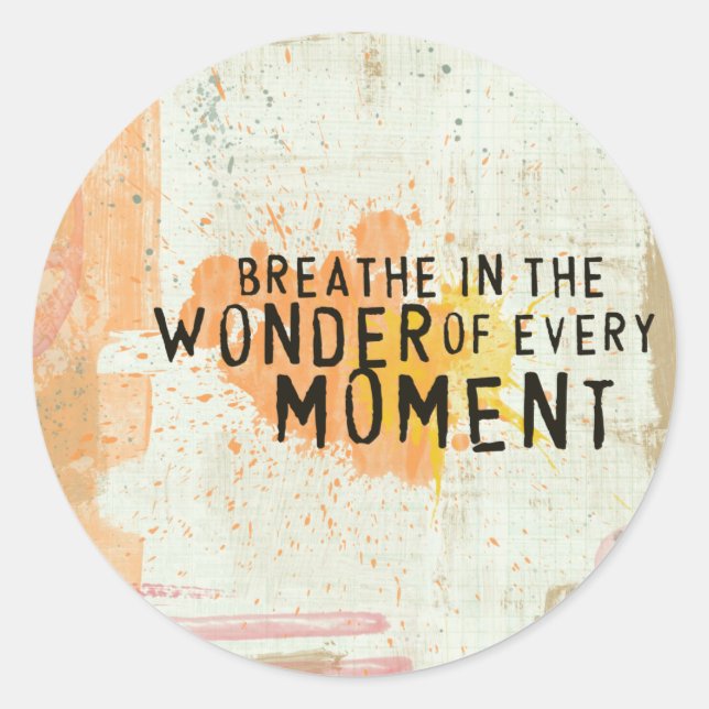 Adesivo vinhetas de aspas inspiradoras (Frente)